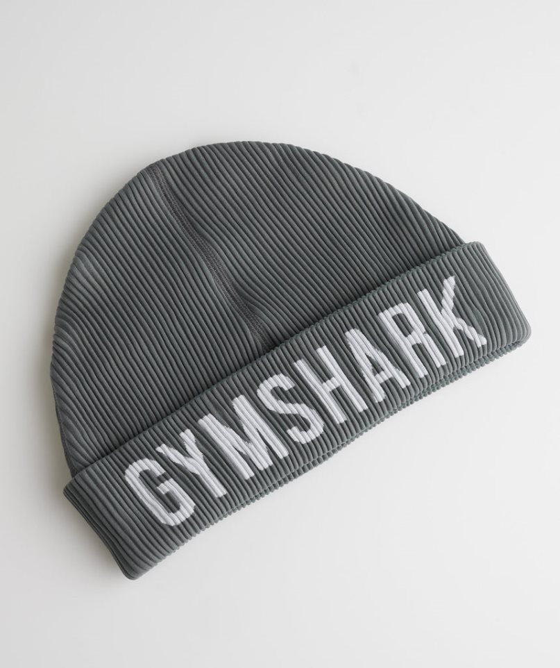 Gymshark Seamless Docker Beanie Grey | CA 30651A